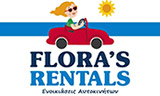 Λογότυπο FLORAS RENTALS 