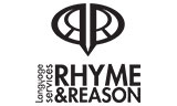 Λογότυπο ΜΕΤΑΦΡΑΣΤΙΚΗ ΕΤΑΙΡΙΑ RHYME&REASON LANGUAGE SERVICES 