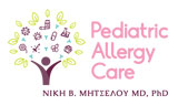 Λογότυπο PEDIATRIC ALLERGY CARE - ΜΗΤΣΕΛΟΥ Β. ΝΙΚΗ MD, ...