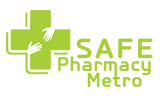 Λογότυπο SAFE PHARMACY METRO 