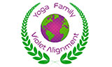 Λογότυπο YOGA FAMILY VIOLET ALIGNMENT