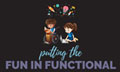 Λογότυπο PUTTING THE FUN IN FUNCTIONAL - ΠΛΩΜΑΡΙΤΗ ΓΡΑΜΜΑΤΟΥΛΑ