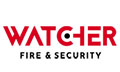 Λογότυπο WATCHER FIRE & SECURITY