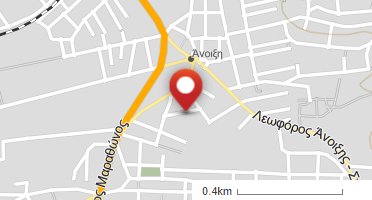 Location of business on map