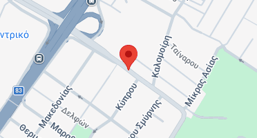 Location of business on map
