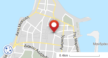 Location of business on map