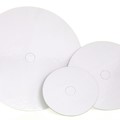 White paper disk for donner