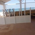 Separating partitions for outdoor spaces