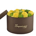 Box with roses