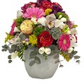 Arrangement in ceramic