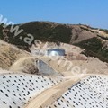 Προκατασκευασμένη δεξαμενή σε μονάδα ταφής απορριμμάτων