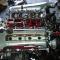Chromium plated engine parts