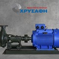 Pumping Unit with Electric Motor, 10-100hp, and Two-Stage Pump