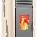Air Heating Pellet-Burning Stove