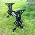 Cast Iron Table Base