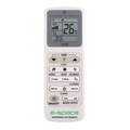 E-Space 1068Ε Τηλεχειριστήριο Universal για Air Condition Λευκό