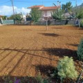 Προετοιμασία για τοποθέτηση χλοοτάπητα