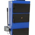 Wood-Fired Boiler with THERMOKAS Electronic Panel