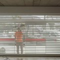 Διάτρητο ρολό βιτρίνας