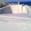 Pool & tank waterproofing with material certification for drinking water