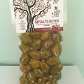 Pitted olives with almonds