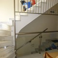 Κάγκελα σκάλας inox