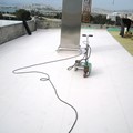 Μόνωση μεταλλικής στέγης με μεμβράνη