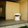 Outside deluxe rooms