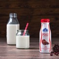Yoghurt drink with pomegranate