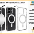 IDOL 1991 Θήκες MAGSAFE ANTISHOCK - WIRELESS CHARGING - AIR CUSHION & AIRBARRIER Technology - FULL CAMERA Protection
