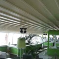 Αυτόματη περγκοτέντα 13x7 σε καφετέρια