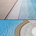 Marble Pools, Pool copings Anti-Slip Surface, Marble Finishes: Polished, Bush-hammered, Brushed, Flamed, Antique