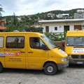 Transport with scool bus