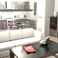 Indoor space photorealism