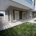 Luxury apartments, surrounding space of the building