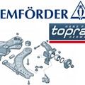 Balls, bar ends, bars, ball bearings, suspension arms, bump stops and other spare parts of the front system