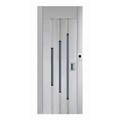 Lift doors, semi-automatic