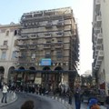 Σκαλωσιές σε νεοκλασικό κτίριο στο κέντρο της Θεσσαλονίκης