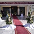 Στολισμός εξωτερικού χώρου εκκλησίας