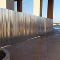 Περίφραξη με λαμαρίνα 2,5 μέτρα ύψος