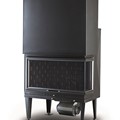 Energy Air-Heater Fireplace Ε80, two sided