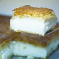 Galaktomboureko (Greek custard pie)