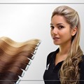 Αυτοκόλλητες τρέσες μαλλιών για εύκολη τοποθέτηση και αφαίρεση