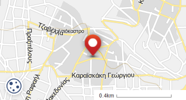 Location of business on map