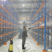Cleaning of industrial spaces