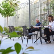 Αυλή για παραμονή συνοδών - Καλαμαριά