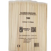 Bamboo straws for skewers