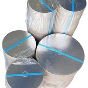 Silver paper disk for donner