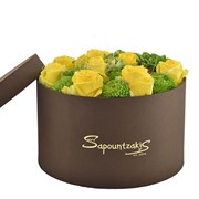 Box with roses