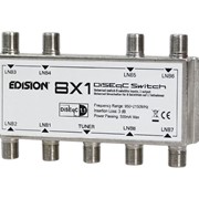 Διακόπτης DiseqC EDISION 8×1, για σύνδεση εώς 8 Δορυφόρους προς 1 Δέκτη. Με συνδέσεις τύπου F